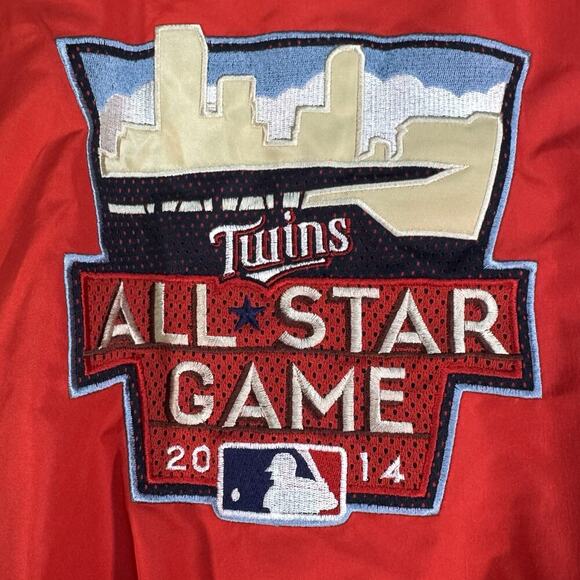 Minnesota Twins All-Star Game 2014 Pullover Jacket Mens XL Embroidered - Picture 2 of 7